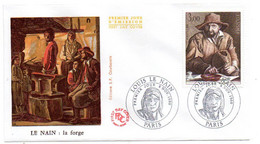 FDC --1980 - LOUIS LE NAIN --La Forge ....cachet  PARIS - 75 .......à Saisir - 1980-1989