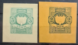 PERU - MLH - 2 Envelope Stamps - Pérou