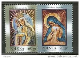 POLAND 1999 MADONNAS  MNH - Tableaux