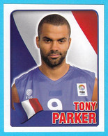 TONY PARKER - Croatian Basketball Card Sticker 2015 * San Antonio Spurs NBA Paris Basket Racing France - 2000-Aujourd'hui