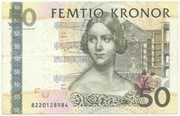 Sweden - 50 Kronor - 2008 - Pick 64.b  - Jenny Lind - Suède