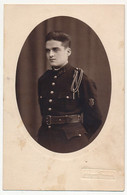 CPA Photo - Portrait De Militaire, Musicien, Artillerie De Marine - Personajes