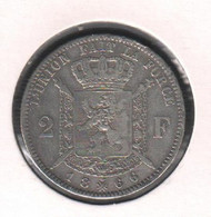LEOPOLD II * 5 Frank 1866 * Z.Fraai * Nr 11025 - 2 Francs