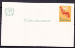 Nations Unies - New York - Carte Postale PA De 1972 - Entier Postal - Storia Postale
