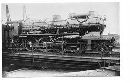 Photo 9x14cm.  - Locomotive, Train - NORD, La Chapelle 3.1226. - Trains