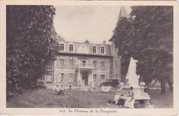 SUISSE -  CHATEAU DE CARTIGNY PRES GENEVE  . CHATEAU DE LA PROSPERITE - Cartigny