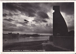 Brindisi - Monumento Al Marinaio D'Italia - 1955 - Tramonto - Brindisi