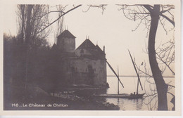 SUISSE -  VEYTAUX - CHATEAU DE CHILLON -  BATEAU VOILIER - Veytaux