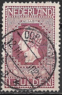 Langebalkstempel DORDRECHT 3 Op 1913 Jubileumzegels 1 Gulden Wijnrood Lijntanding 11½ : 11 NVPH 98 A - Poststempels/ Marcofilie