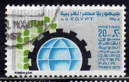 UAR EGYPT EGITTO 1973 INTERNATIONAL CAIRO FAIR 20m USED USATO OBLITERE' - Oblitérés