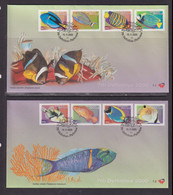 SOUTH AFRICA - 2000 Fish Definitives FDC X 3 As Scans - Brieven En Documenten