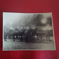 PHOTO CHASSEUR GIBIER ATTELAGE 1931 OFFENBURG ? - Deportes