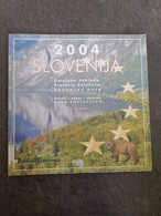 REPRODUCTION FAUX COPIE / NON OFFICIEL / ESSAI PROBE TRIAL PROVA / COFFRET EURO SLOVENIE 2004 / UNOFFICIAL SLOVENIJA - Slowenien