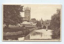 OXFORD - Magdalen Tower And Bridge - Oxford