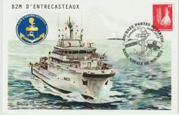 14391  Navire De La Marine Nationale B2M D'ENTRECASTEAUX - JOURNÉE PORTE OUVERTE Base Navale De NOUMÉA - Storia Postale