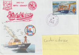 14392  SNS 270 - SAUVETEUR En MER - THIO Le 18/4/2015 - Cartas & Documentos