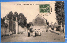 21 - Côte D'Or - Dienay - Place Et Rue De L'Eglise (N7859) - Otros & Sin Clasificación