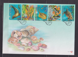 SOUTH AFRICA - 2001 Marine Life Large FDC X 2 As Scans - Covers & Documents