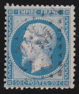 France   .  Y&T    .    22    .      O     .      Oblitéré - 1862 Napoléon III