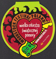 POLAND 2013 Mini Booklet / Woodstock Festival, Music, Art, Event, Stage, Great Orchestra Of Christmas Charity - Postzegelboekjes