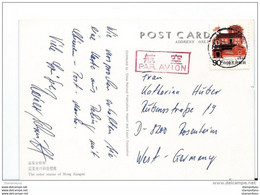 239 - 10 - Carte Envoyée De Chine En Allemagne 1978 - Storia Postale