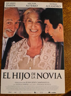 CP FILM EL HIJO DE LA NOVIA - Affiches Sur Carte