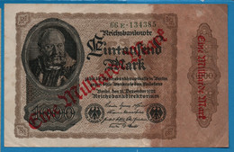 DEUTSCHES REICH 1 MILLARDE MARK 15.12.1922 (1923) # 66E.134385 P# 113a - 1 Mrd. Mark