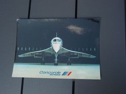Cp Couleur Concorde Quadrilateur Supersonique à Aile Delta. - 1946-....: Modern Era