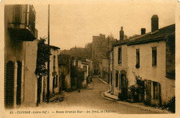 Clisson * Basse Grande Rue * Au Fond , Le Château - Clisson