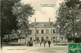 Clisson * Vue Sur L'extérieur De La Gare * Ligne Chemin De Fer * Attelage - Clisson