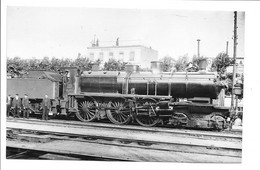 Photo 9x14cm.  - Locomotive, Train - NORD 3.514. - Treni