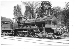 Photo 9x14cm.  - Locomotive, Train - NORD 3.177. - Treni