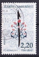 Türkei Marke Von 2013 O/used (A-2-34) - Used Stamps
