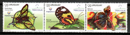 Uruguay 2016 / Butterflies MNH Mariposas Papillons Schmetterlinge / Cu20058  2-30 - Schmetterlinge