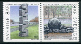 SWEDEN 2002 20th Century Sculpture MNH / **.  Michel 2291-92 - Unused Stamps