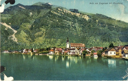 ARTH AM ZUGERSEE MIT ROSSBERG - F. P. - Arth