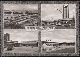 D-13629  Berlin - Siemensstadt - Einkaufszentrum - Woolworth - Straßenbahn - Cars - Goggomobil - Opel Rekord P1 - Spandau