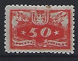 Poland 1920  Officials (*) MM  Mi.6 - Dienstzegels