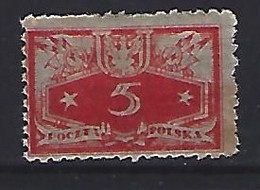 Poland 1920  Officials (*) MM  Mi.12 - Oficiales