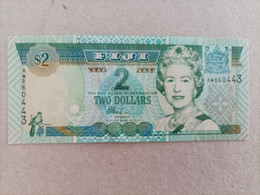 Billete De Las Islas Fiji De 2 Dolares, UNC - Fiji