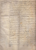 1652-manuscrit Notarial En Velin De 12 Pages-Lyon - Documenti Storici
