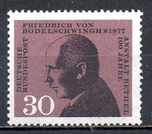 ALLEMAGNE. N°402 De 1967. Friedrich Von Bodelschwingh Fils. - Théologiens