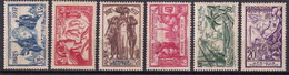 AEF - 1937 - YVERT N° 27/32 * MH - COTE = 24 EUR - - Unused Stamps