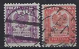 Poland 1933  Officials (o) Mi.17-18 - Service