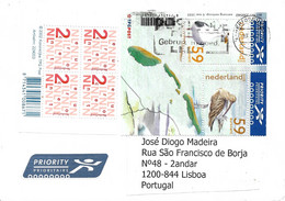 Netherlands Cover To Portugal - Brieven En Documenten