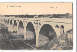 CPA 18 St Saint Florent Le Viaduc  Train - Saint-Florent-sur-Cher