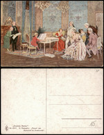 Künstlerkarte Kunst (Art Postcard) Mastaglio: Mozart Kaiserhof Oesterreich 1910 - Paintings