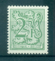 Belgique 1981 - Y & T N. 2033 - Série Courante (Michel N. 2071) - 1977-1985 Chiffre Sur Lion