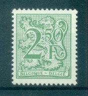 Belgique 1981 - Y & T N. 2033 - Série Courante (Michel N. 2071) - 1977-1985 Cifra Su Leone