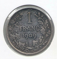 LEOPOLD II * 1 Frank 1909 Frans  Met Punt * Z.Fraai / Prachtig * Nr 11181 - 1 Frank